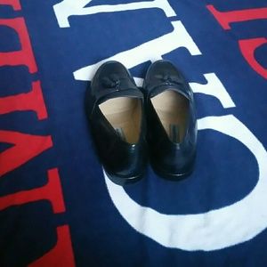 Johnson and Murphy Slip on black